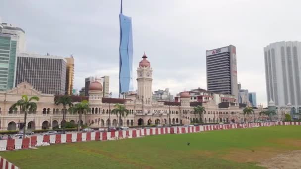 Dataran Merdeka Royal Selangor Kulübü Nün Hızlandırılmış Hız Rampası Kuala — Stok video