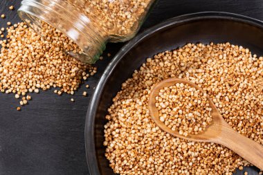 Cereal Healthy Food - Tasty Quinoa Pops Vanilla Flavor