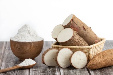 Cassava; organik cassava nişastası ham - Manihot esculenta