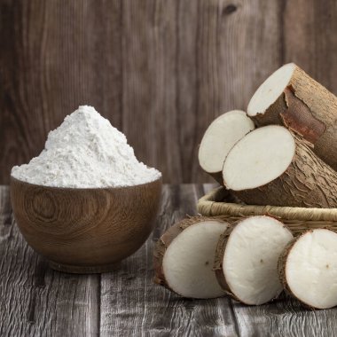 Cassava; organik cassava nişastası ham - Manihot esculenta