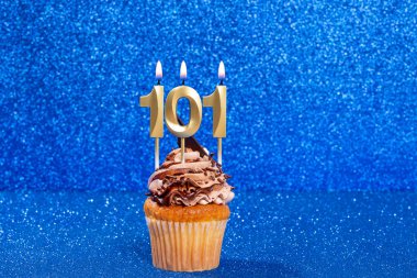 Doğum Günü veya Yıldönümü Kutlaması Numaralı Kek; 101 Numara