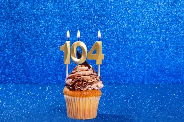 Doğum Günü veya Yıldönümü Kutlaması Numaralı Kek; 104 Numara