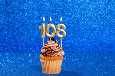 Doğum Günü veya Yıldönümü Kutlaması Numaralı Kek; 108 Numara