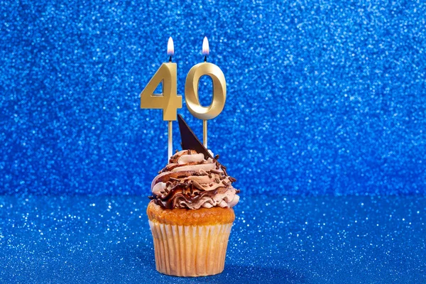 생일이나 기념일 을축하 번호를 붙이는 케이크 — 스톡 사진