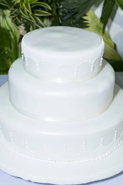 Gesellschaftliche Veranstaltungen Geschmackvoll Dekorierter Kuchen Für Party Oder Feier — Stockfoto