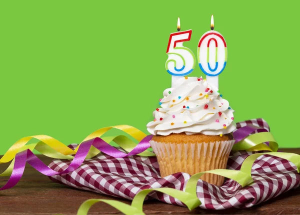 Cupcake Number Birthday Anniversary Celebration Number Royalty Free Stock Photos