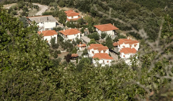 Mooie Huizen Weiland Griekenland — Stockfoto