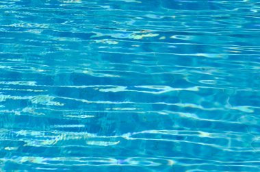 sunny reflections on swimming pool 