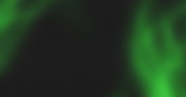 Koyu yeşil renk gradyan arkaplan soyut tasarımı. Kumlu doku efekti.