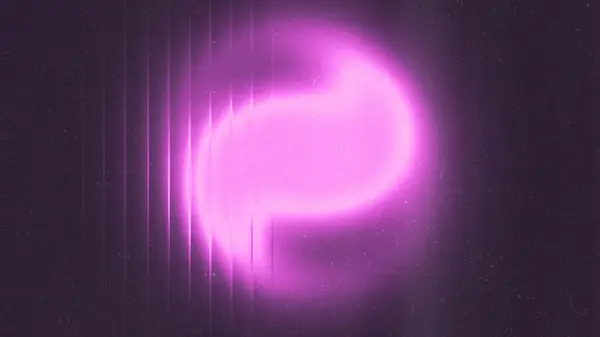 水晶模糊的紫色和粉红色的渐变色调抽象在黑暗的肉质背景 发光的光 — 图库照片