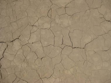 Dried Mud Texture on Ground at Racetrack Playa, Death Valley. High quality photo