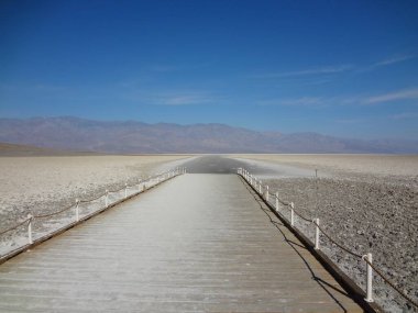 Badwater Basin Sign at Death Valley National Park. High quality photo