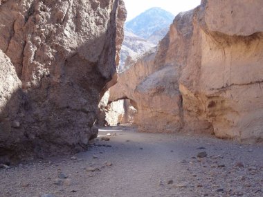 View of Arch on Natural Bridge Trail in Death Valley. High quality photo