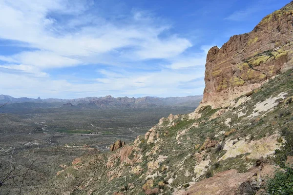 Υπέροχη Θέα Πεζοπορία Picketpost Mountain Στην Αριζόνα Υψηλής Ποιότητας Φωτογραφία — Φωτογραφία Αρχείου