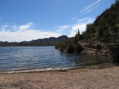 Salt River Koyu, Kasap Jones Dinlenme Alanı, Arizona. Yüksek kalite fotoğraf