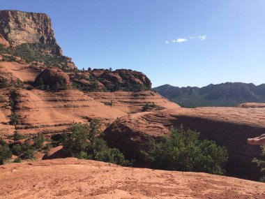 Sedona yakınlarındaki Schnebly Hill Trail 'den görüntü, Arizona, Offroad Adventure. Yüksek kalite fotoğraf