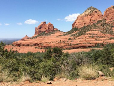 Sedona yakınlarındaki Schnebly Hill Trail 'den görüntü, Arizona, Offroad Adventure. Yüksek kalite fotoğraf