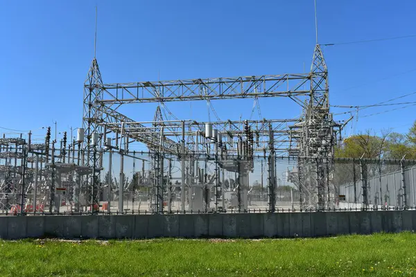 Şehir Hizmetleri, Elektrik Santrali Burlington, Wisconsin. Yüksek kalite fotoğraf