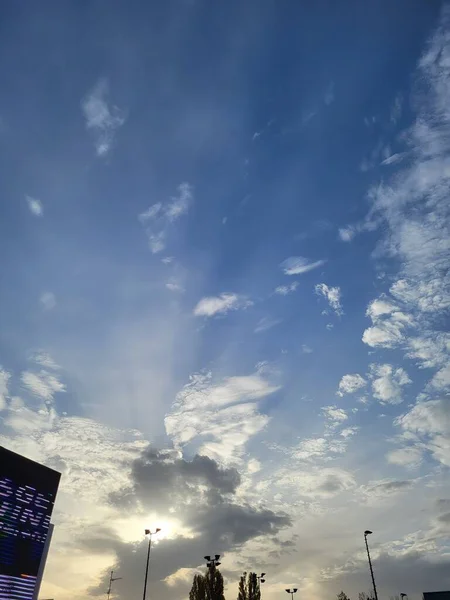 Gökyüzündeki Bulutlar — Stok fotoğraf
