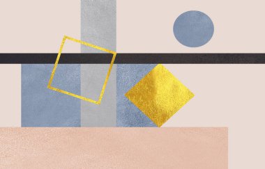 Abstract art background. Luxurious, texture background. Golden wallpaper, carpet, banners, decorative paintings. The fashion of modern art wall