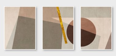 Soyut doku dizilimi. Yağlı boya, eklem geometrisi, suluboya çizimler ve altın element, arka plan. Modern baskılı takım elbise. Duvar sanatı