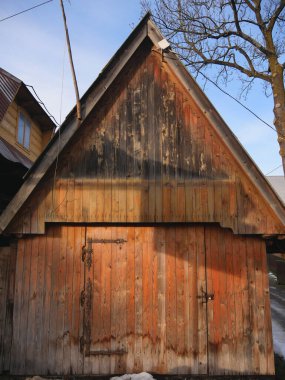 Typical wooden house from Chocholow 