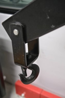 Atölye için siyah vinç kancası