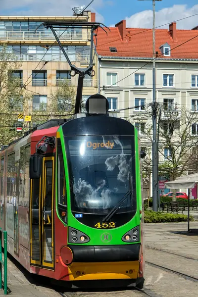 Poznan, Polonya - 04 21 2025: Poznan 'da önde 