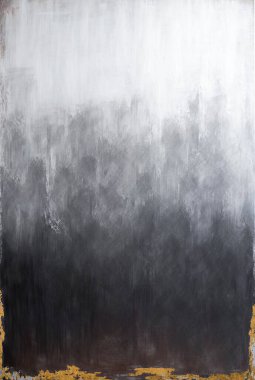 Soyut sanat, altın, mürekkep, çizgi, altın tel, gölge, doku, renk ve modern sanatın modası