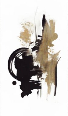 Soyut sanat geçmişi. Geometri, renk kombinasyonu, resim, boya lekeleri. Gölge. Modern sanat