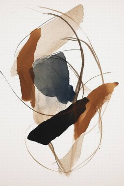 Soyut sanat geçmişi. Sözleşmeli sanat eseri. Geometri, renk kombinasyonu, altın, Vektör çizimi. Resim yapmak.