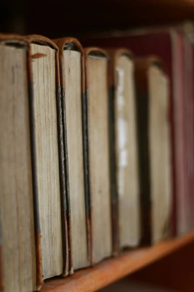 Old Books Library Stained — Stock Photo, Image