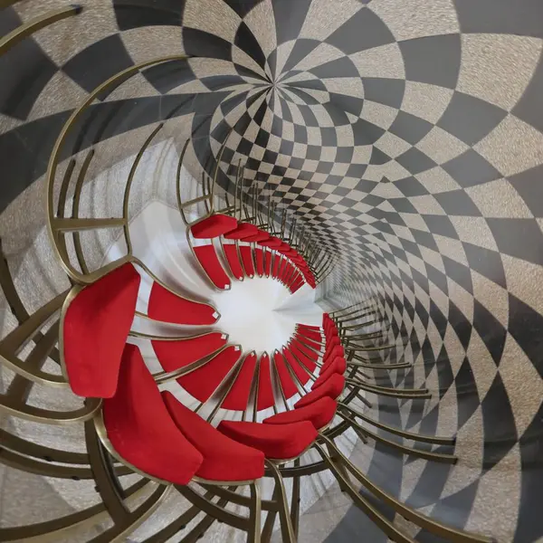 Soyut fraktal resim, duvar kağıdı.