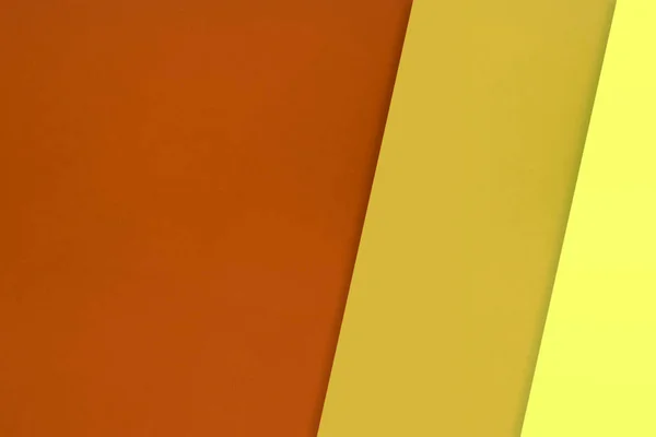 Абстрактный Фон Бумажных Листов Желтого Оранжевого Коричневого Цветов — стоковое фото