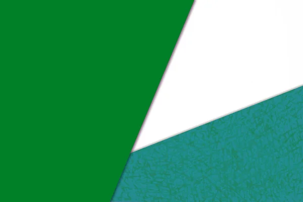 Зелений Синій Геометричний Фон Копіювальним Простором — стокове фото