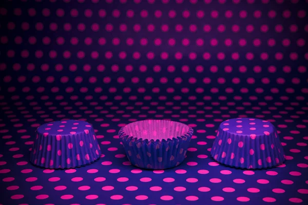 stock image Abstract celebration concept background with colourful polka dots