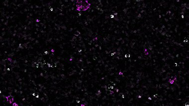 Mor ve siyah parıltının soyut arkaplanı