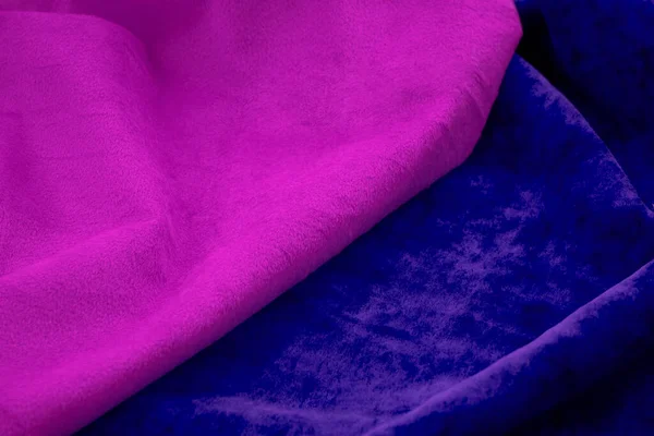 Фіолетовий Фон Текстури Тканини — стокове фото