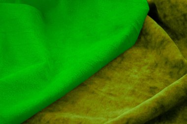 yeşil ipek kumaş dokusu arkaplanı