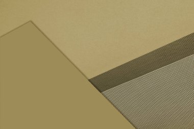 Kahverengi ve beyaz çizgileri olan kahverengi kağıt dokusu.