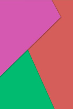 Kapak tasarımı için kağıt kesiminin renkli soyut arkaplanı