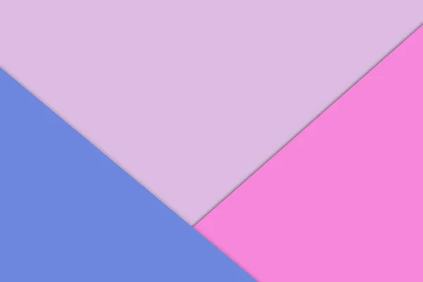 Sfondo Carta Rosa Viola Con Forme Geometriche — Foto Stock