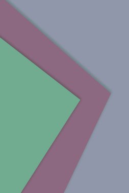 Renkli kağıt kesimi arka plan. soyut 3d illüstrasyon