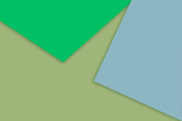 Абстрактний Фон Паперу Вирізаний Тіні Зеленого Синього Векторна Ілюстрація — стокове фото