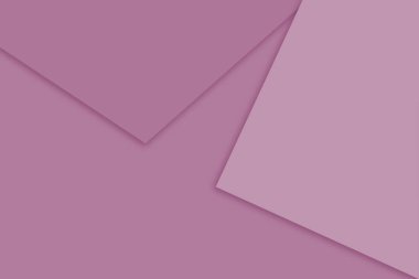 Pembe arka planda kağıt kesiği. vektör illüstrasyonu.