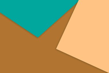 Denizin gölgesinden kesilmiş kağıdın soyut arkaplanı. vektör illüstrasyonu.