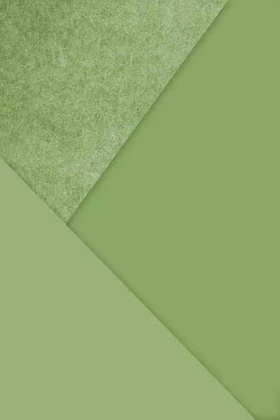 緑と茶色の紙の質感を持つ抽象的な背景 — ストック写真