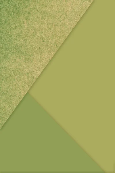 緑と茶色の紙の背景 — ストック写真