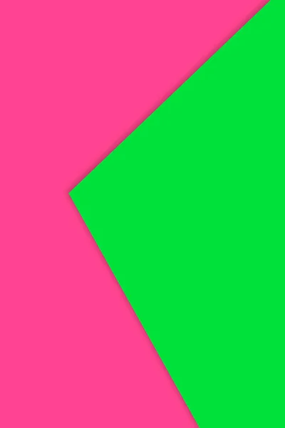 Abstrato Fundo Verde Rosa Verde Com Diferentes Formas — Fotografia de Stock