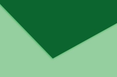 green background with triangle